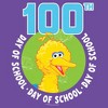 Junior's Sesame Street Big Bird 100th Day of School T-Shirt - 2 of 4