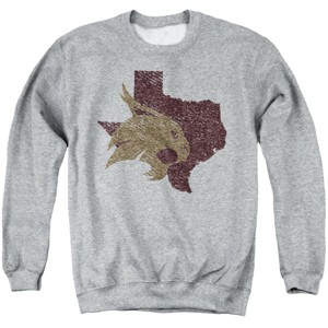 Men's Texas State University State Shape Crewneck Sweatshirt - 1 of 4
