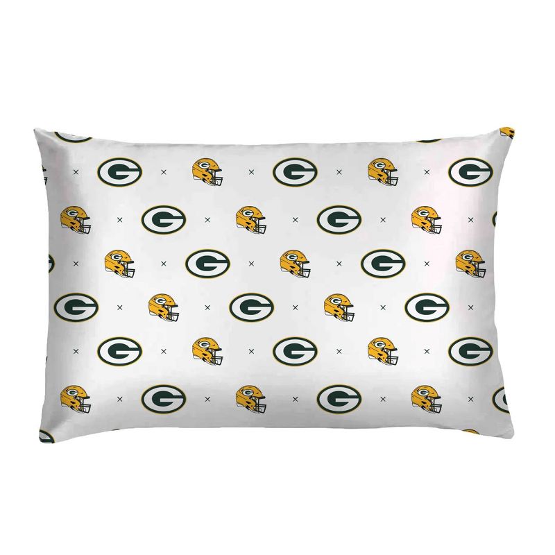 NFL Green Bay Packers Small X Twin Sheet Set - 3pc, 3 of 4