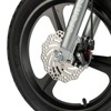 Topteng 16" Kid's Bike Children Bicycle with Auxiliary Wheels - Black/Red - 4 of 4