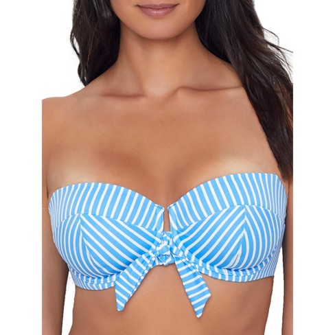 Freya Beach Hut Padded Bandeau Bikini Top - Blue Moon  Bras Galore – Bras  Galore - Lingerie and Swimwear Specialist