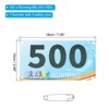 Unique Bargains Tearproof Sports Game Basketball Running Bib Competitor Numbers - 2 of 4
