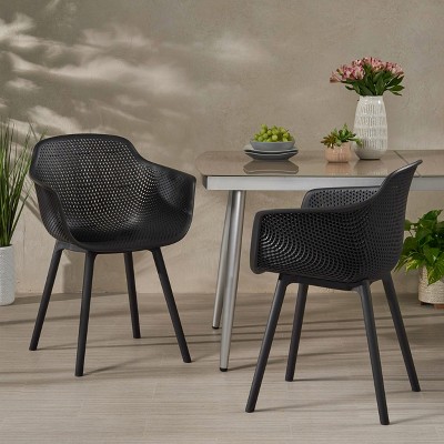 Set of 2 Lotus Dining Chair-Christopher Knight Home