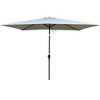 CAVINAS 6 x 9 FT Patio Umbrella with Push Button Tilt and Crank,Outdoor Waterproof Umbrella for Backyard,Poolside,Deck,Base Not Included - 4 of 4