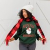 Simply Sage Market Women's Graphic Sweatshirt North Pole Social University 1773 - 2 of 4