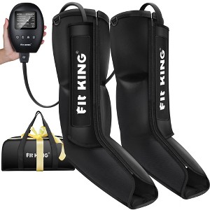 FIT KING Leg Massager for Foot and Calf Recovery , Air Compression Recovery System,  FSA/HSA Eligible - 1 of 4