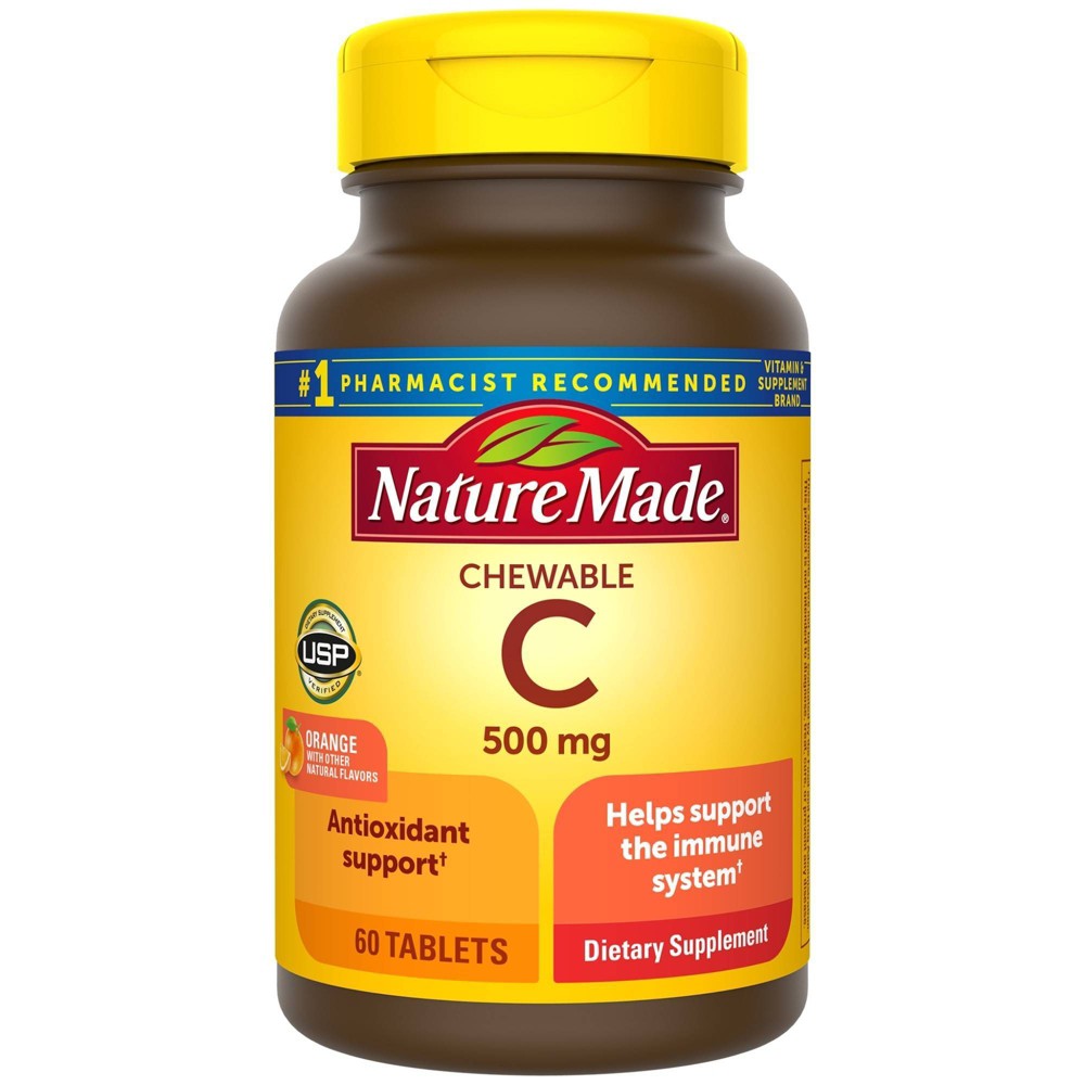 UPC 031604014964 product image for Nature Made Chewable Vitamin C 500 mg Tablets - 60ct | upcitemdb.com