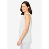Dreams & Co. Plus Size Knit Sleep Tank - 4 of 4