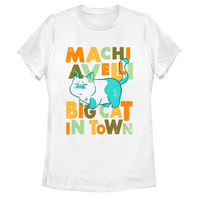 Women's Luca Machiavelli Big Cat in Town T-Shirt