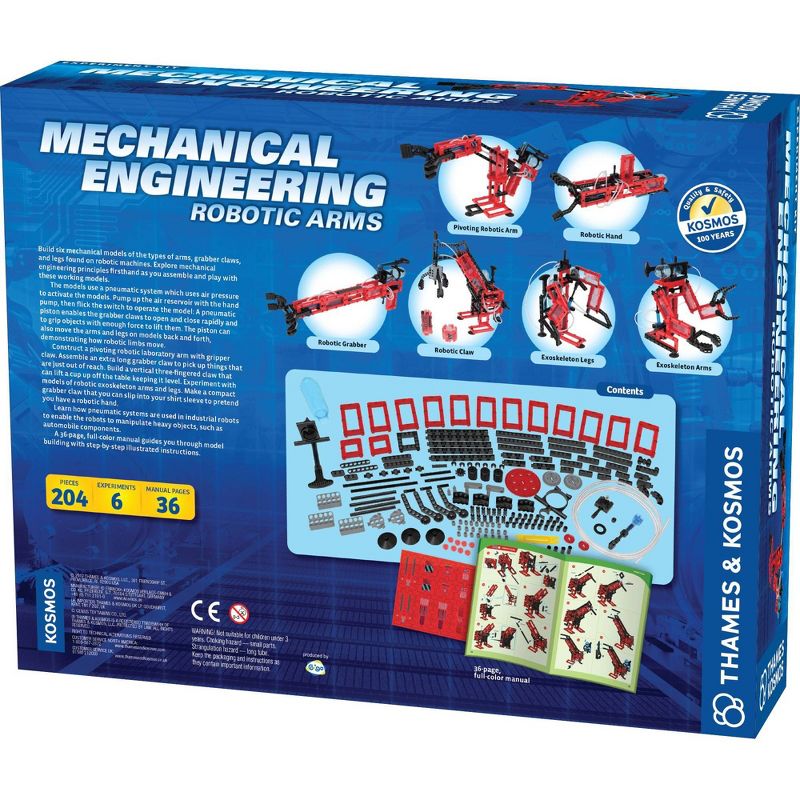 Thames &#38; Kosmos Mechanical Engineering: Robotic Arms Science Kit, 6 of 7