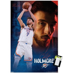 Trends International NBA Oklahoma City Thunder - Chet Holmgren 25 Unframed Wall Poster Prints - 1 of 4