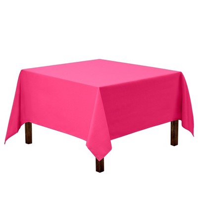 Gee Di Moda Square Tablecloth - Heavy Duty Washable Polyester - For Square or Round Tables