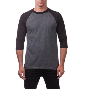 Pro Club Men's Comfort Baseball Tee Crew Neck T-Shirt - 1 of 4