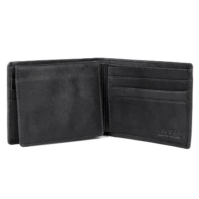 J. Buxton Dakota Credit Card Rfid Blocking Billfold Leather Wallet : Target