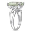 EVERLY JEWELRY | Yellow Plated Sterling Silver 6 5/8 CT TGW Citrine and White Topaz Cocktail Ring - 2 of 4