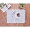 C&F Home Pin Stripe Navy Placemat Set of 6 - 2 of 2