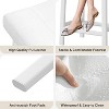 Counter Height Bar Stools Set of 4, 24 Inch Barstools for Kitchen Island Counter, Iron Frame, MDF Base, for Dining Room - 4 of 4