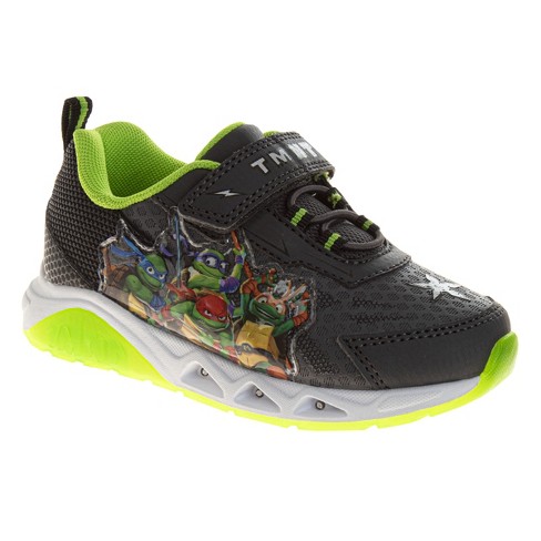 Nickelodeon Teenage Mutant Ninja Turtles Boys' Light Up Sneakers ...