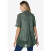 Woman Within Plus Size Lightweight Open Front Cardigan - 3 of 4