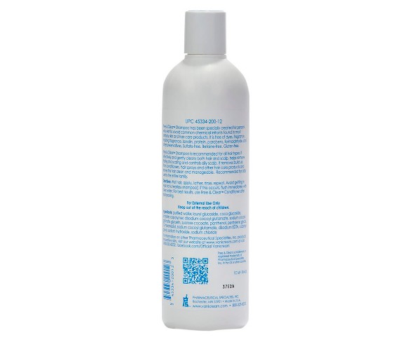 Free & Clear Sensitive Skin Shampoo - 12 fl oz