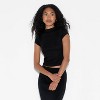 Women's Slim Fit Short Sleeve Mock Turtleneck T-Shirt - Wild Fable™ - 2 of 4