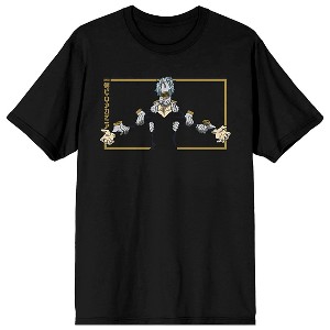 Tomura Shigaraki My Hero Academia Anime Mens Black Graphic Tee - 1 of 3