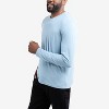 X RAY Men's V Neck & Henley Long Sleeve t shirts,new tshirt - 3 of 4