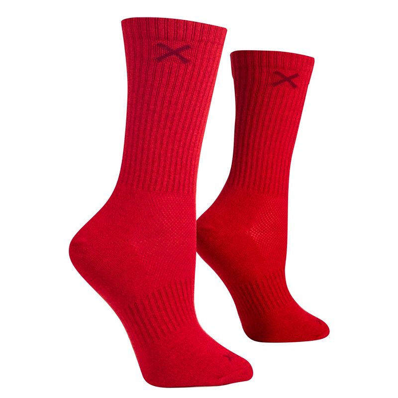 Odd Sox, Red Heather, Funny Novelty Socks, Medium, 3 of 6