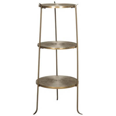 Elda Side Table - Brass - Safavieh