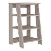 NicBex Modern Ladder Space Saving Bookcase 4 & 5 Tier Shelf Organizer for Small Spaces, Living Room & Home Office, Wood & Metal Options - 4 of 4