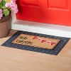 Evergreen Hello Valentine Sassafras Indoor Outdoor Switch Doormat 1'10"x10" Multicolored - 2 of 2