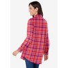 Woman Within Plus Size Perfect Long Sleeve Shirt - 3 of 4