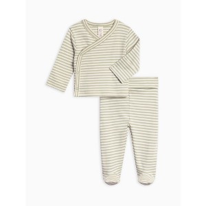 Riley 2 Piece Wrap Top and Pant Set - 1 of 3