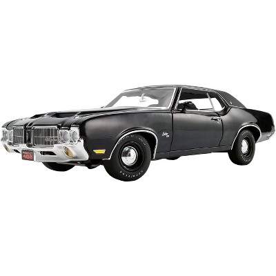 1971 Oldsmobile Cutlass SX Rocket 455 Triple Black Limited Edition to 450 pieces Worldwide 1/18 Diecast Model Car by ACME