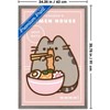 Trends International Pusheen: Bento Box - Ramen House Framed Wall Poster Prints - 3 of 4