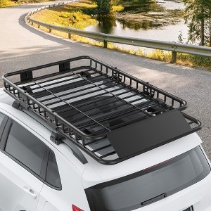 Universal Roof Rack Carrier Basket, 200 Lbs Capacity, Heavy Duty for SUVs, Trucks, Vehicles - 1 of 4