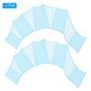 Unique Bargains Resistance Aquatic Webbed Finger Frog Silicone Swimming Fins 3 Pairs - 3 of 4