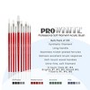 Creative Mark Pro White Soft Filament Acrylic Paint Brushes - Bulk Pack of 120 Assorted - Versatile Synthetic Brushes for Acrylic Painting , Gouache, - 2 of 4