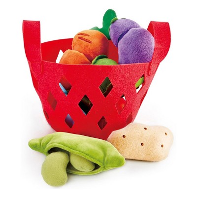 HAPE Toddler Vegetable Basket with Colorful Vegetables