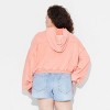 Women's Quarter Zip Hoodie Sweatshirt - Wild Fable™ - 3 of 3