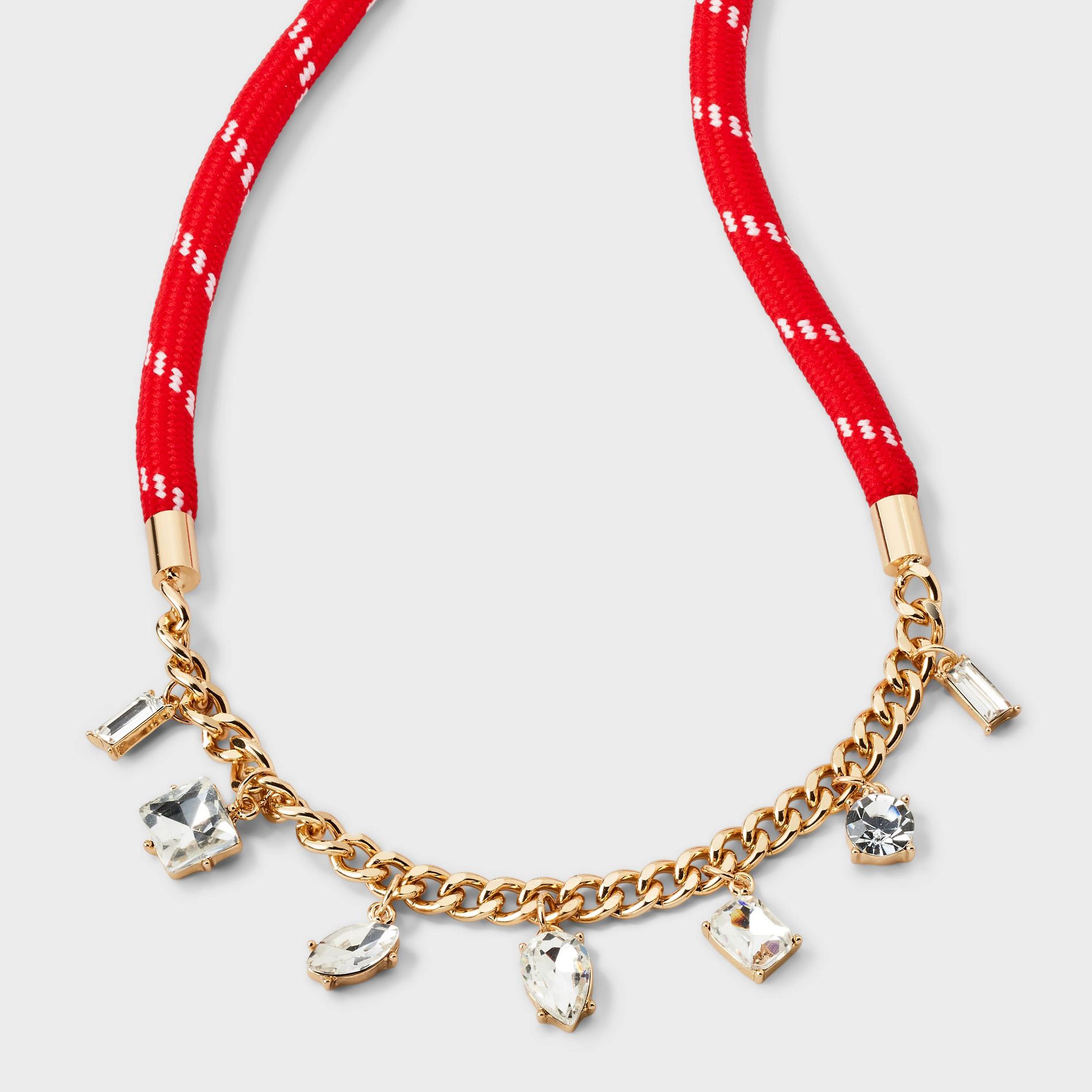 Corded Stone Necklace - A New Day™