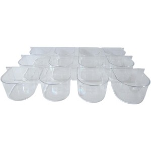 YML Clear Plastic Cup for Breeding Cages Lot of 12 - 1 of 2