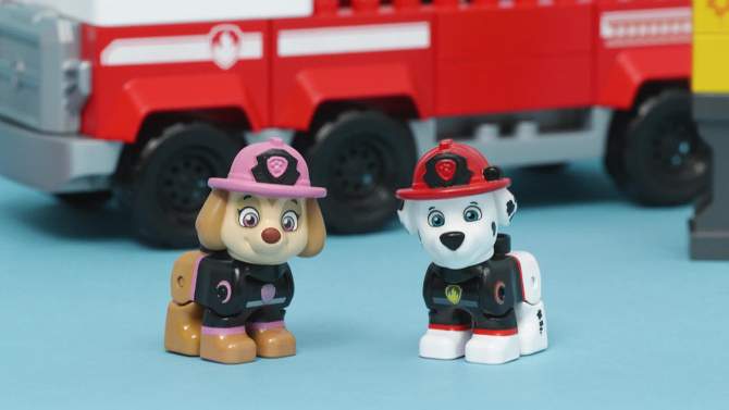 MEGA Nickelodeon PAW Patrol Marshall&#39;s Ultimate Fire Truck Building Set - 37pcs, 2 of 8, play video