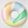 Sunnylife: Pastel Gelato Tube Ring Float, 41" Inflatable, Beach & Water Play - 2 of 4
