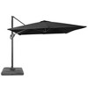 Sonkuki 10x10ft Cantilever Patio Umbrella Offset Hanging Umbrella with Base and 270gsm Fade-Resistant Fabric 360° Outdoor - 2 of 4
