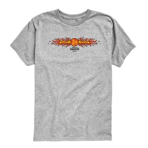 Boys' - Marvel - Fantastic Four Human Torch Flame Short Sleeve Graphic T-Shirt - 1 of 4
