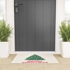 April Lane Art Merry Christmas Tree Welcome Mat - Society6 - 2 of 3