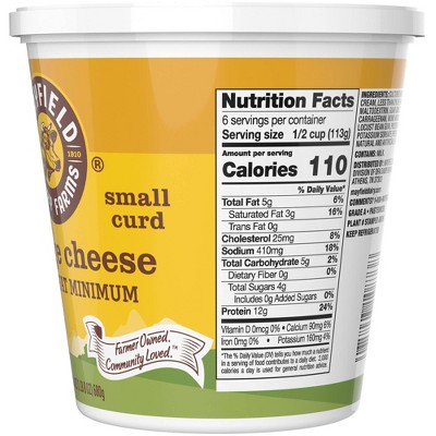 Mayfield 4% Small Curd Cottage Cheese - 24oz