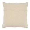 Saro Lifestyle Printed + Embroidered Pillow - Poly Filled, 20" Square, Multi - 2 of 3