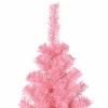 vidaXL Artificial Christmas Tree with Stand Pink 7 ft PVC - 4 of 4